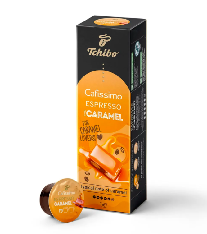 Kavos kapsulės Tchibo Cafissimo Espresso | CARAMEL