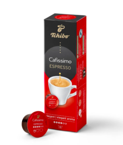 Kavos kapsulės Tchibo Cafissimo Espresso | Elegant Aroma