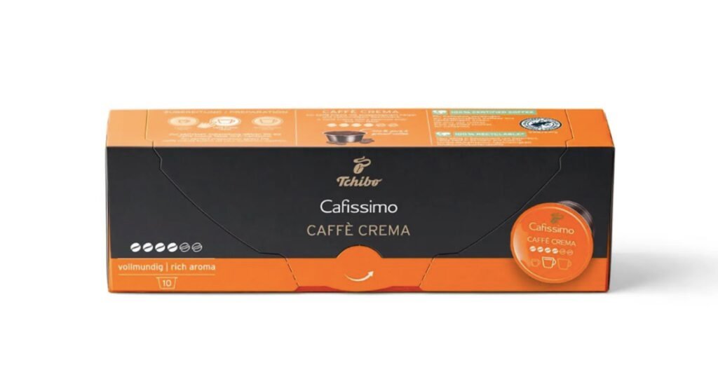 Kavos kapsulės Tchibo Cafissimo Caffe Crema | Rich aroma Vollmundig 1