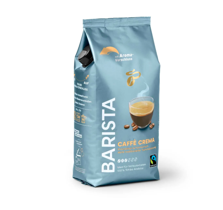 Kavos pupelės Tchibo BARISTA Caffe Crema