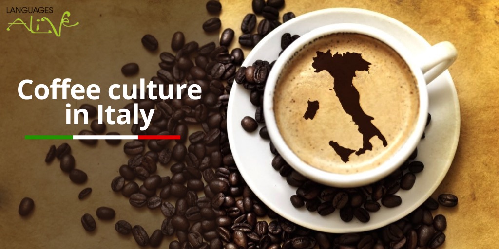 Italija pavaizduota kavos puodelyje