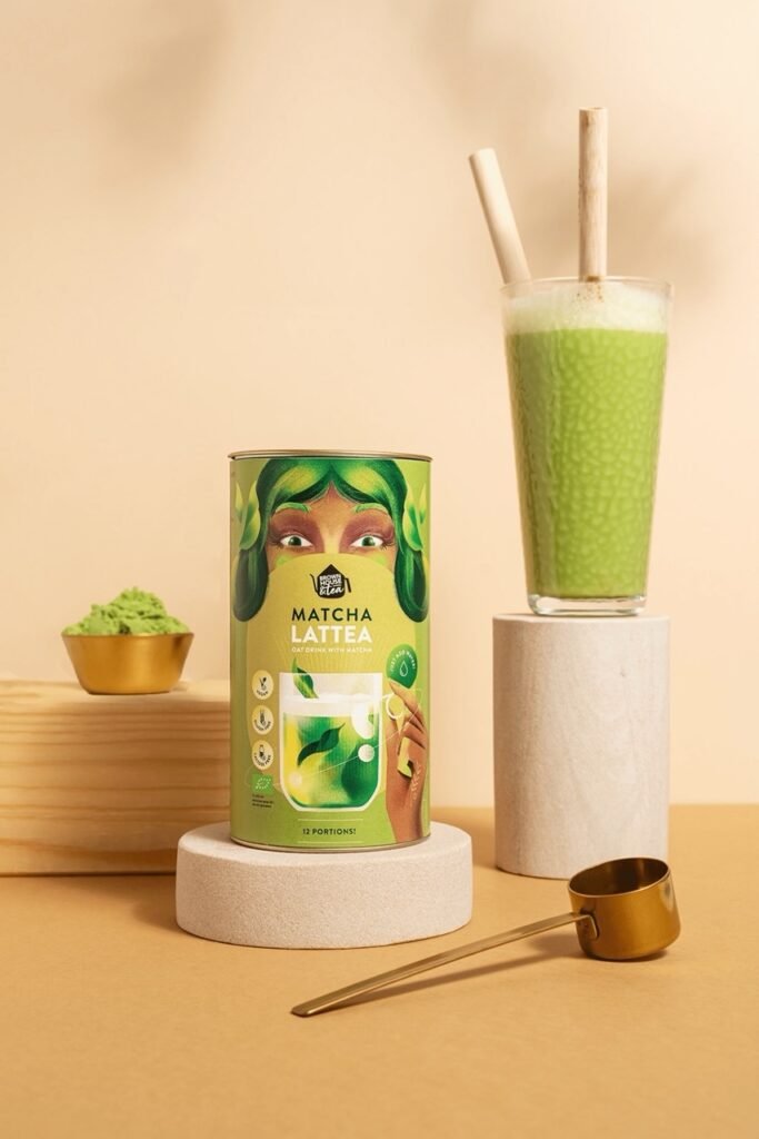 Matcha LATTE gėrimas 1