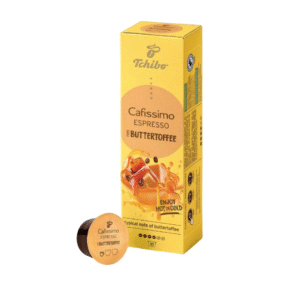 Kavos kapsulės Tchibo Cafissimo | Buttertoffee