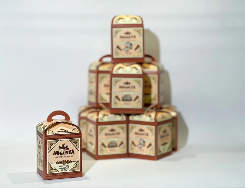 Panettone pyragas Saled caramel 4