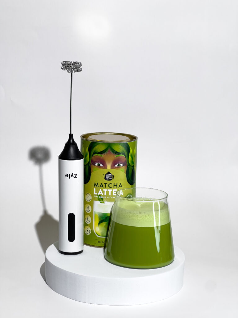 Matcha Zyle pieno plaktuvas