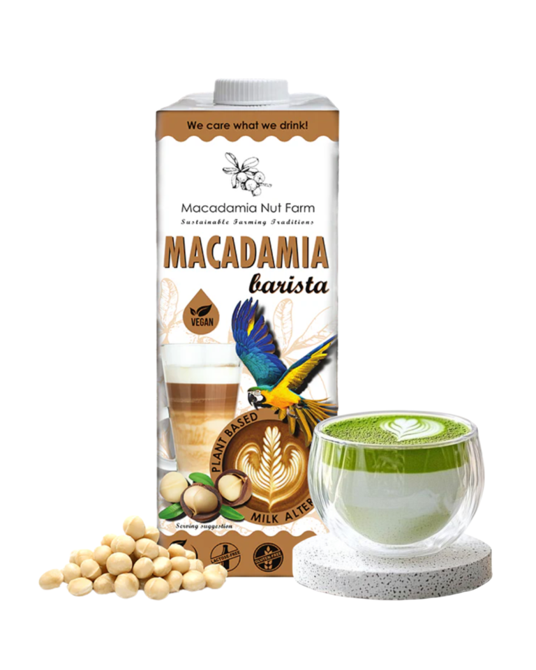 Augalinis makadamiju riesutu pienas Barista