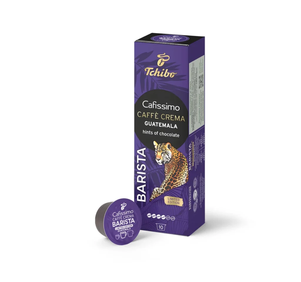 Kavos kapsules Tchibo Cafissimo Guatemala Limited