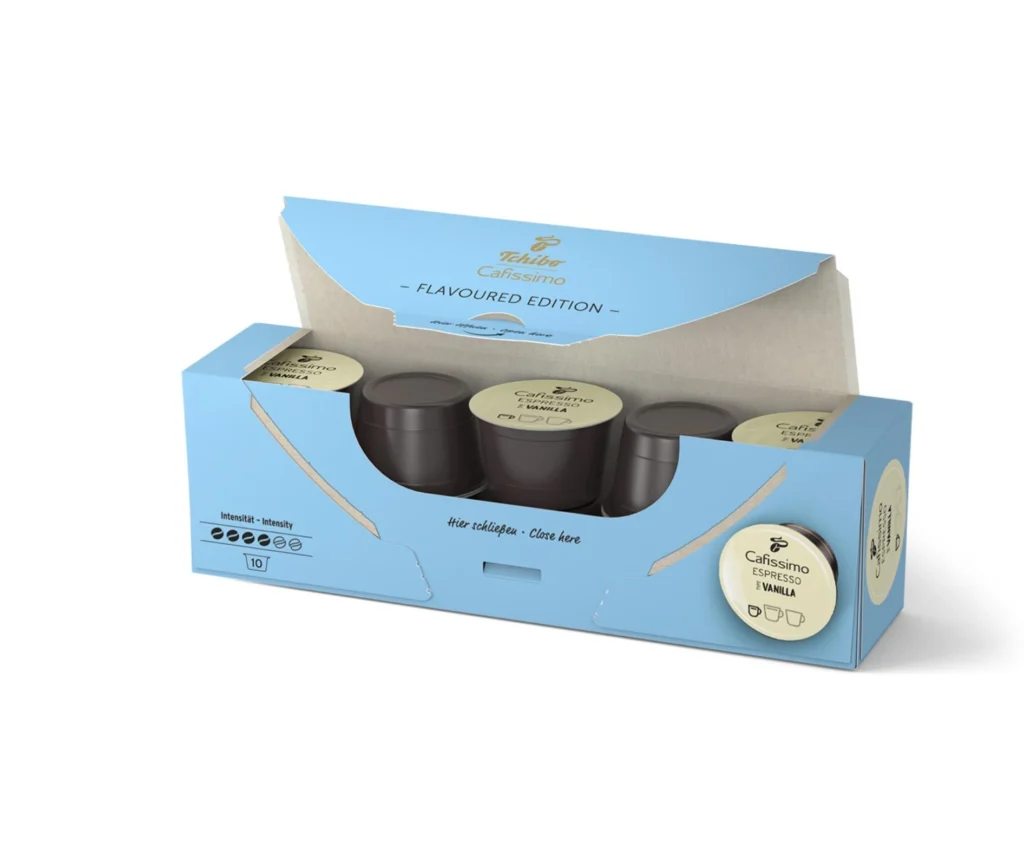 Kavos kapsules tchibo cafissimo vanilla