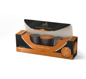 atidarytas kavos kapsuliu pakelis